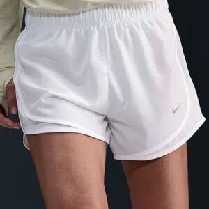 Nike White Women's Athletic Running Shorts